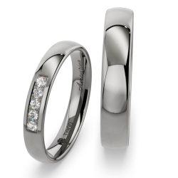 Vielsesringe Titanium Amourina 6031