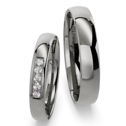 Vielsesringe Titanium Amourina 6031