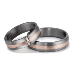 Eksklusive Vielsesringe Tantal Mystic Love 59758