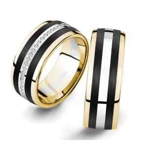 Eksklusive Vielsesringe Pure Heart 659-5