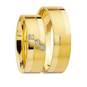 Eksklusive Vielsesringe Honeymoon 66-01080