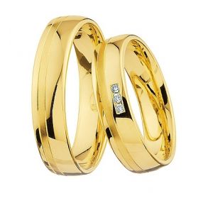 Eksklusive Vielsesringe Honeymoon 66-02020