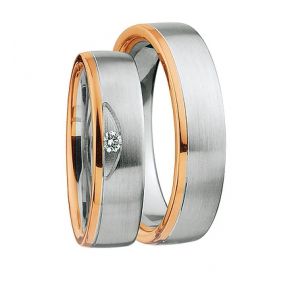 Eksklusive Vielsesringe Honeymoon 66-04080