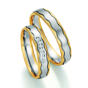 Eksklusive Vielsesringe Honeymoon 66-36010