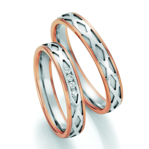 Eksklusive Vielsesringe Honeymoon 66-36130