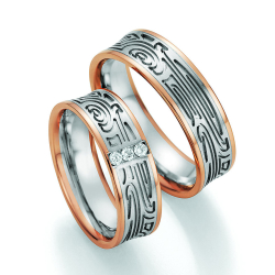 Eksklusive Vielsesringe Honeymoon 66-37130