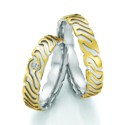 Eksklusive Vielsesringe Honeymoon 66-65110