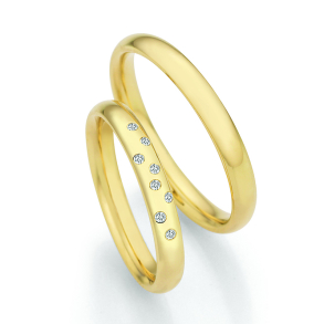 Eksklusive Vielsesringe Honeymoon 66-71130