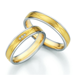 Eksklusive Vielsesringe Honeymoon 66-73090