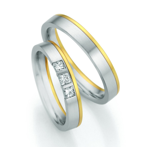 Eksklusive Vielsesringe Honeymoon 66-73110