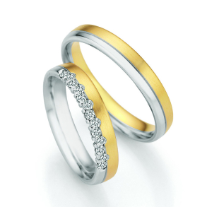 Eksklusive Vielsesringe Honeymoon 66-74030