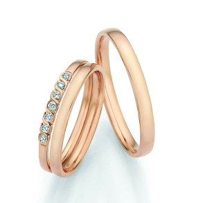 Eksklusive Vielsesringe Honeymoon 66-68030