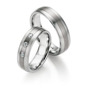 Vielsesringe Titanium og Rustfri Stl 68-06030