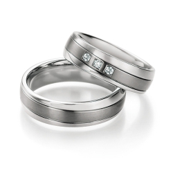 Vielsesringe Titanium og Rustfri Stl 68-06050