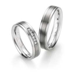 Vielsesringe Titanium og Rustfri Stl 68-06060