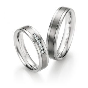 Vielsesringe Titanium og Rustfri Stl 68-06060