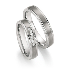 Vielsesringe Titanium og Rustfri Stl 68-06130