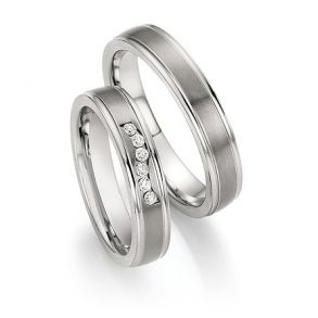 Vielsesringe Titanium og Rustfri Stl 68-06130