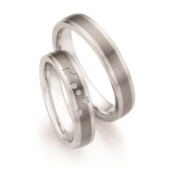 Vielsesringe Titanium og Rustfri Stl 68-20010