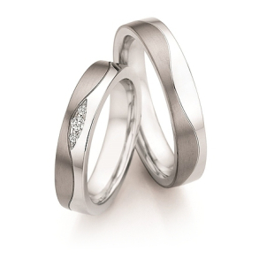 Vielsesringe Titanium og Rustfri Stl 68-20030