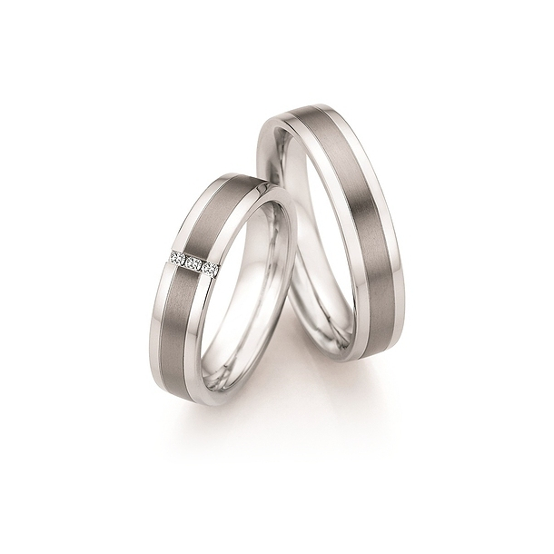 Vielsesringe Titanium og Rustfri Stl 20050