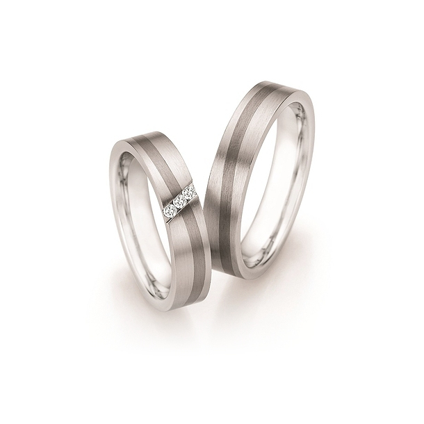 Vielsesringe Titanium og Rustfri Stl 20090