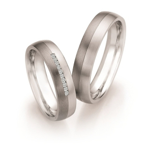 Vielsesringe Titanium og Rustfri Stl 68-20110