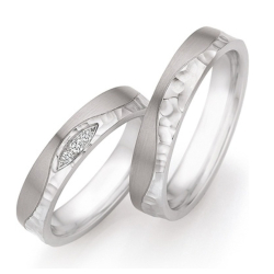 Eksklusive Vielsesringe Titanium og Rustfri stl 68-30030