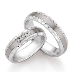 Eksklusive Vielsesringe Titanium og Rustfri stl 68-30070