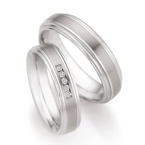 Eksklusive Vielsesringe Titanium og Rustfri stl 68-30110