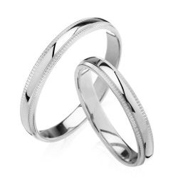 Eksklusive Vielsesringe - Pure Heart 007-2