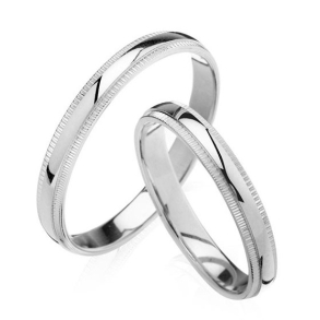 Eksklusive Vielsesringe - Pure Heart 007-2