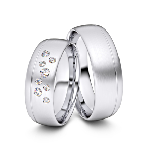 Eksklusive Vielsesringe Lovestory 7130