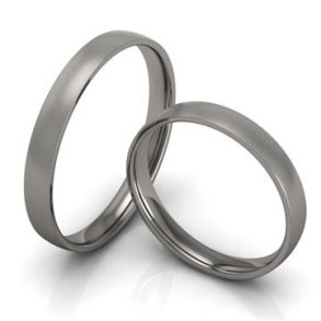 Vielsesringe Titanium 746