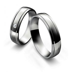 Vielsesringe Titanium 10010