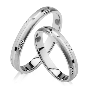 Eksklusive Vielsesringe - Pure Heart 008-2