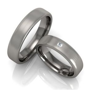 Vielsesringe Titanium 839