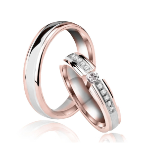 Eksklusive Vielsesringe Pure Heart 840-6