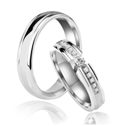 Eksklusive Vielsesringe Pure Heart 840-2