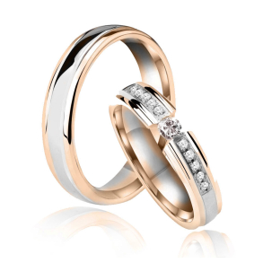 Eksklusive Vielsesringe Pure Love 840-4