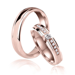 Eksklusive Vielsesringe Pure Heart 840-3