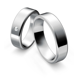 Vielsesringe Rustfri Stl 02040