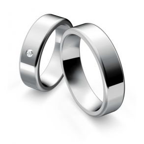 Vielsesringe Rustfri Stl 02040