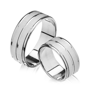 Eksklusive Vielsesringe - Pure Heart 089-2