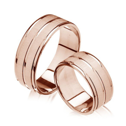 Eksklusive Vielsesringe - Pure Heart 089-3