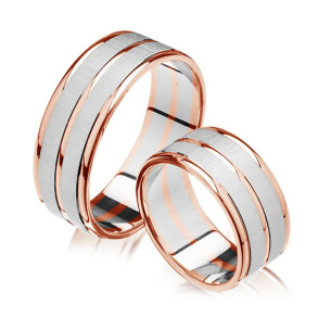 Eksklusive Vielsesringe - Pure Heart 089-6