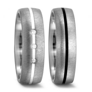 Vielsesringe Titanium