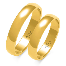 Eksklusive Vielsesringe Simply Love A102