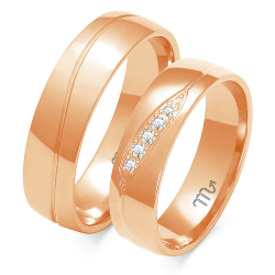 Eksklusive Vielsesringe Simply Love A126-2