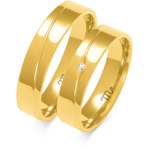 Eksklusive Vielsesringe Simply Love A136